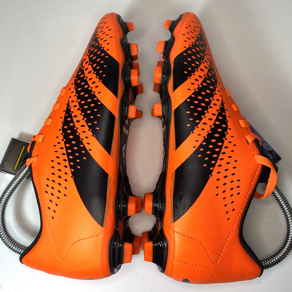 Adidas Predator Accuracy.2 FG Black‎ Orange Soccer Cleats Men’s 6.5 GW4587 RARE! main image 5